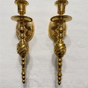 Vintage Elegant Gold Wall Sconces